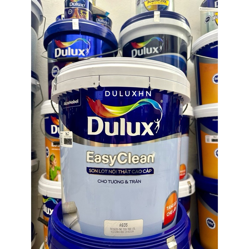 Sơn lót chống kiềm nội thất cao cấp Dulux Easyclean A935 - Lon 5L