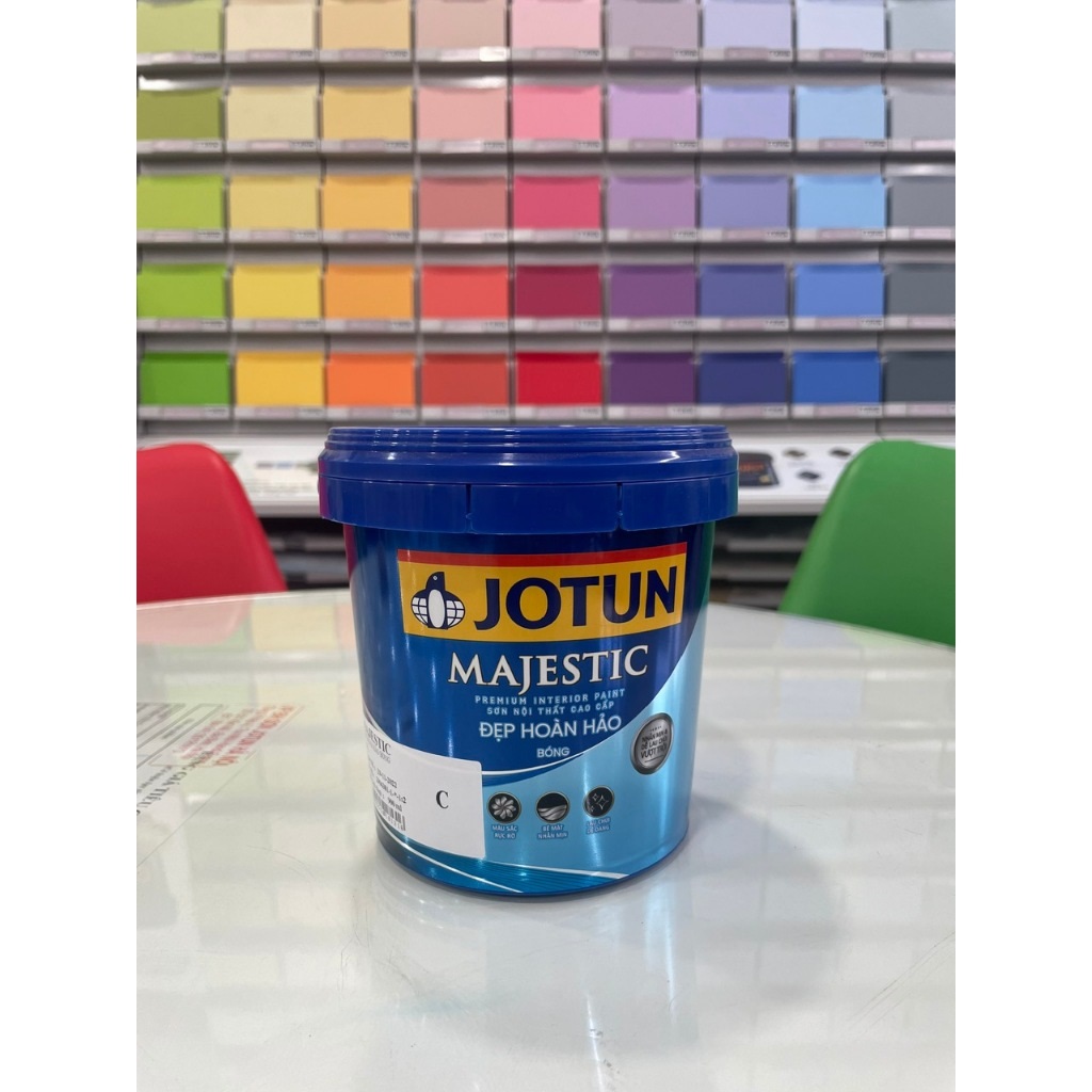 JOTUN MAJESTIC đẹp hoàn hảo bóng Thùng 15L