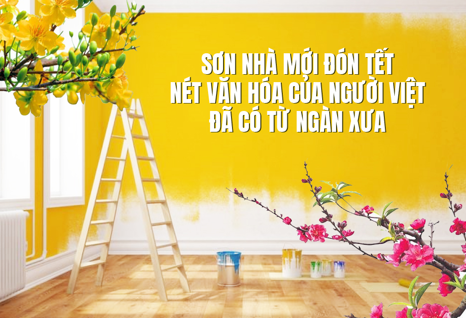 Sơn nhà đón tết