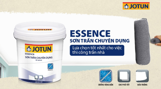 Sơn nội thất Jotun Essence Sơn Trần Chuyên Dụng