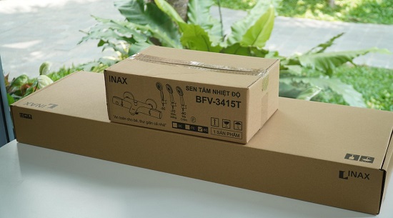 vòi sen cây INAX BFV-3415T-8C nhiệt độ