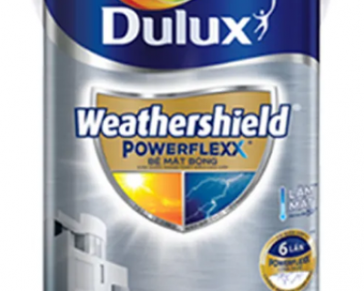 Sơn ngoại thất Dulux Weathershield Powerflexx bóng GJ8B 1L