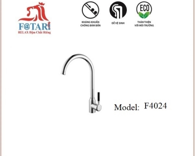 F4024- Vòi chén nóng lạnh - Bộ