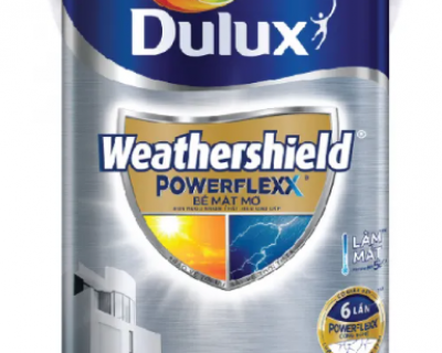Sơn ngoại thất Dulux Weathershield Powerflexx mờ GJ8 1L