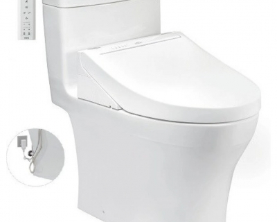 Bồn Cầu Nắp Rửa Điện Tử TOTO MS889DRW14 Washlet