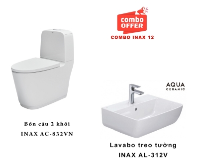 Combo thiết bị vệ sinh INAX 12 AC-832VN+AL-312V