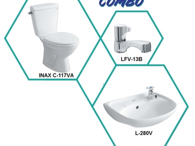 COMBO THIẾT BỊ VỆ SINH INAX