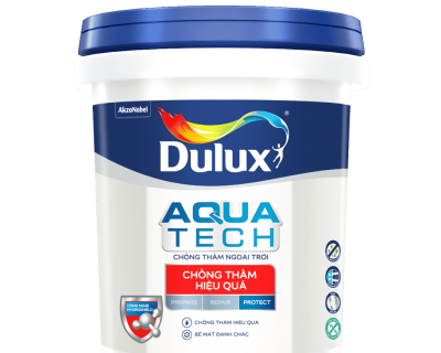 Sơn chống thấm hiệu quả ngoài trời DULUX AQUATECH 6kg