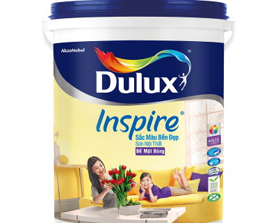 Sơn nội thất Dulux Inspire bề mặt bóng 39AB lon 5L