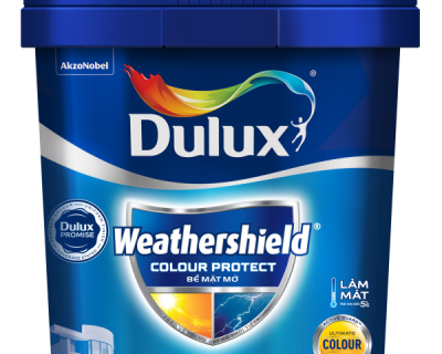 Sơn ngoại thất Dulux Weathershield Colour Protect bề mặt mờ E015