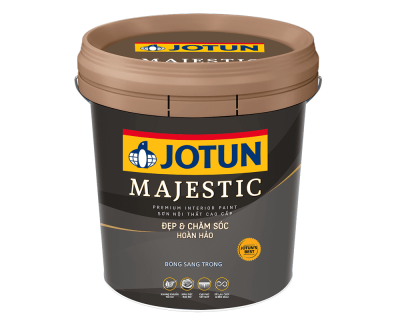 Sơn nội thất JOTUN MAJESTIC Đẹp & Chăm Sóc Hoàn Hảo - Bóng Sang Trọng