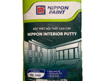 Bột trét nội thất NIPPON INTERIOR PUTTY 40KG