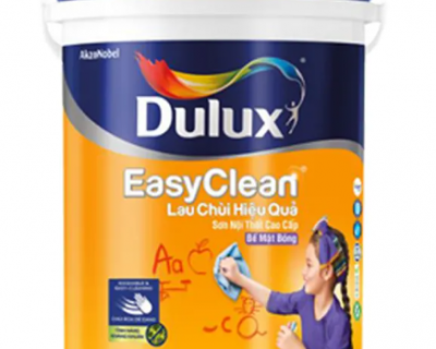 Sơn nội thất Dulux Easyclean lau chùi hiệu quả bề mặt bóng A991B 5L