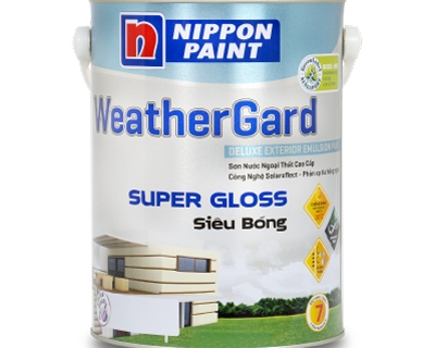 Sơn ngoại thất NIPPON WEATHERGARD SUPER GLOSS siêu bóng 1 Lít